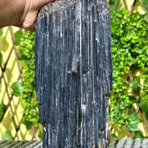 Large 300mm Black Tourmaline Rough: Raw Crystal Cluster Large 300mm Black Tourmaline Rough: Raw Crystal Cluster