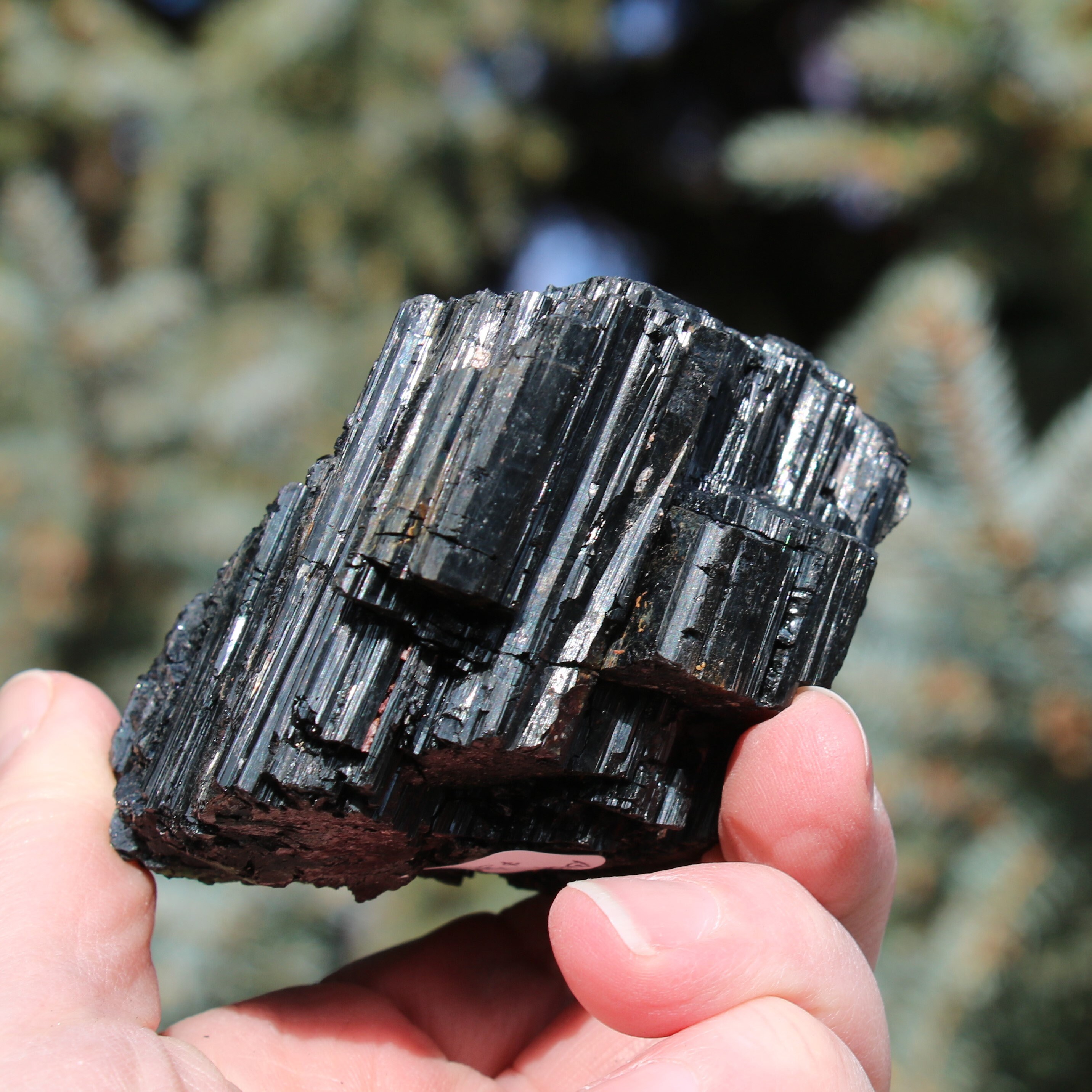 Black Tourmaline Raw Piece #h