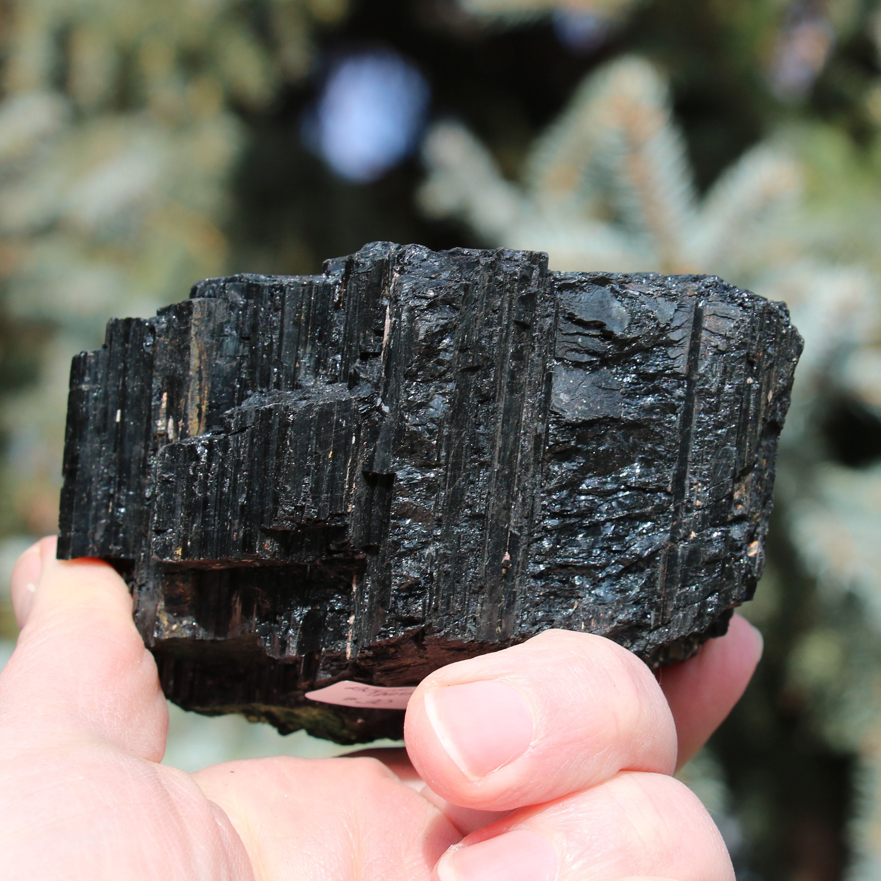 Black Tourmaline Raw Piece #i Black Tourmaline Raw Piece #i