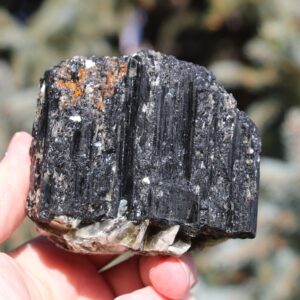 Black Tourmaline Raw Piece #l