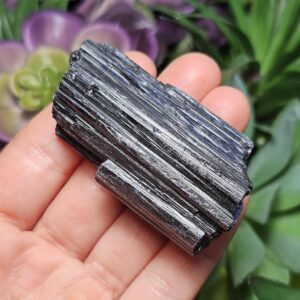 Xl Black Tourmaline Crystal - Tourmaline Crystal - Raw Tourmaline - Black Tourmaline Raw - Black Tourmaline Stone - Rough Black Tourmaline