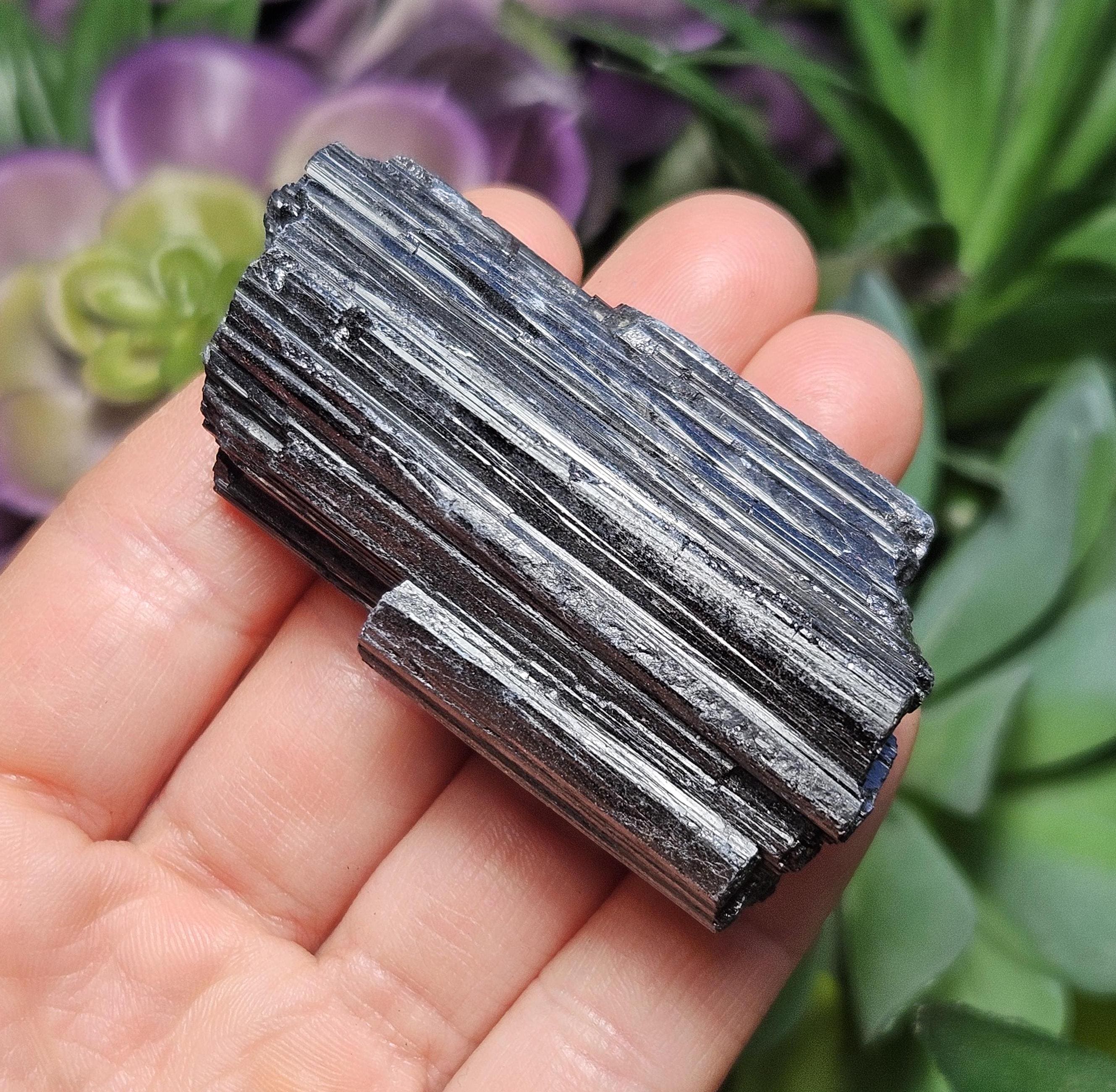 Xl Black Tourmaline Crystal - Tourmaline Crystal - Raw Tourmaline - Black Tourmaline Raw - Black Tourmaline Stone - Rough Black Tourmaline