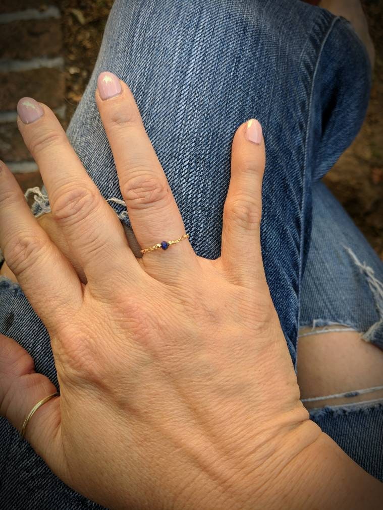 Dainty Black Tourmaline Ring. Tourmaline Chain Ring. Minimalist Ring. Simple Tourmaline Ring. Dainty Gold Ring. Dainty Silver Ring Dainty Black Tourmaline Ring. Tourmaline Chain Ring. Minimalist Ring. Simple Tourmaline Ring. Dainty Gold Ring. Dainty Silver Ring