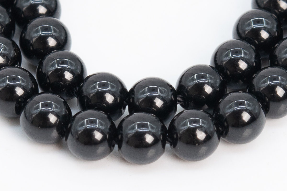 73 / 36 Pcs - 5mm Black Tourmaline Beads Grade Aaa Genuine Natural Round Gemstone Loose Beads (106220) 73 / 36 Pcs - 5mm Black Tourmaline Beads Grade Aaa Genuine Natural Round Gemstone Loose Beads (106220)