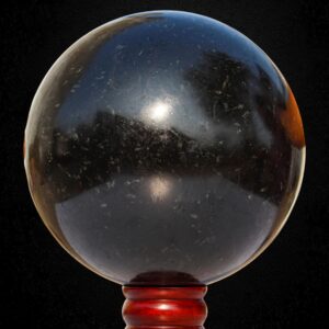 190MM Black Tourmaline Crystal Sphere: Meditation Energy Chakra Balancing Ball 190MM Black Tourmaline Crystal Sphere: Meditation Energy Chakra Balancing Ball