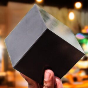 70MM Black Tourmaline Cube: Reiki Healing Crystal, Gothic Home Decor 70MM Black Tourmaline Cube: Reiki Healing Crystal, Gothic Home Decor