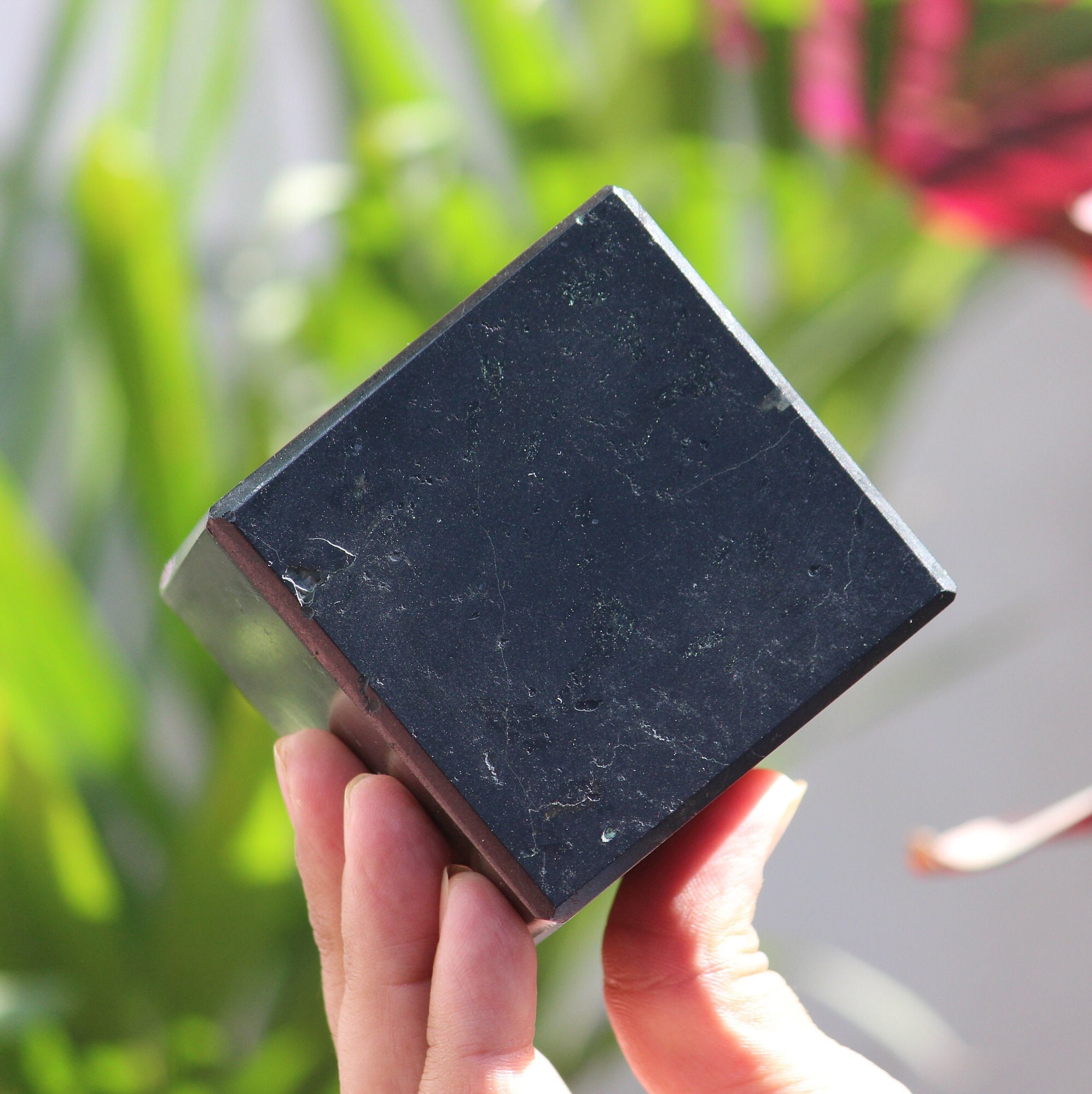 70mm Black Tourmaline Cube Crystal Power Cube Healing Chakra Balancing Meditation Stone Decorative 70mm Black Tourmaline Cube Crystal Power Cube Healing Chakra Balancing Meditation Stone Decorative