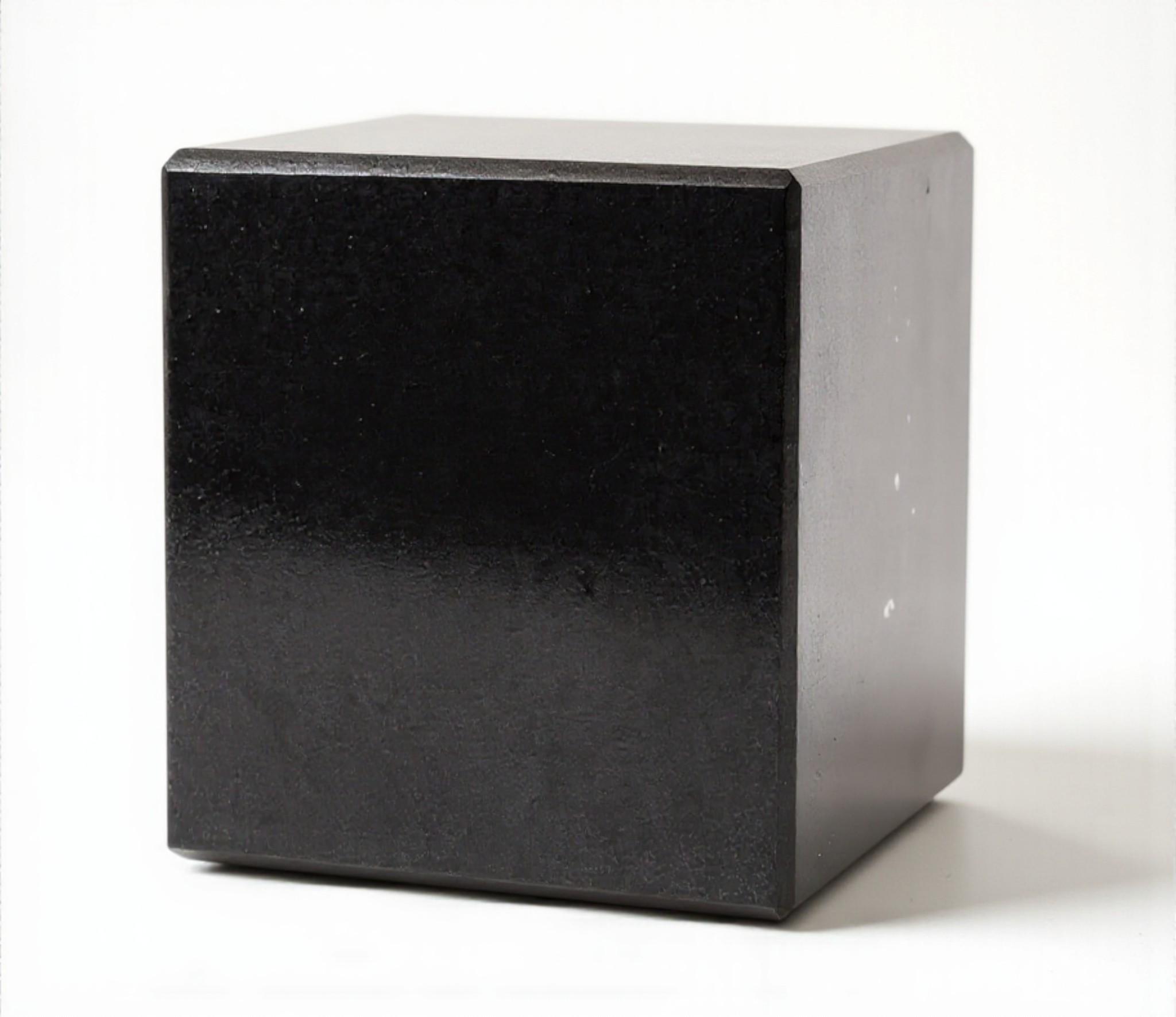 Black Tourmaline Cube: 80mm Healing Crystal Square Gemstone Cube Black Tourmaline Cube: 80mm Healing Crystal Square Gemstone Cube