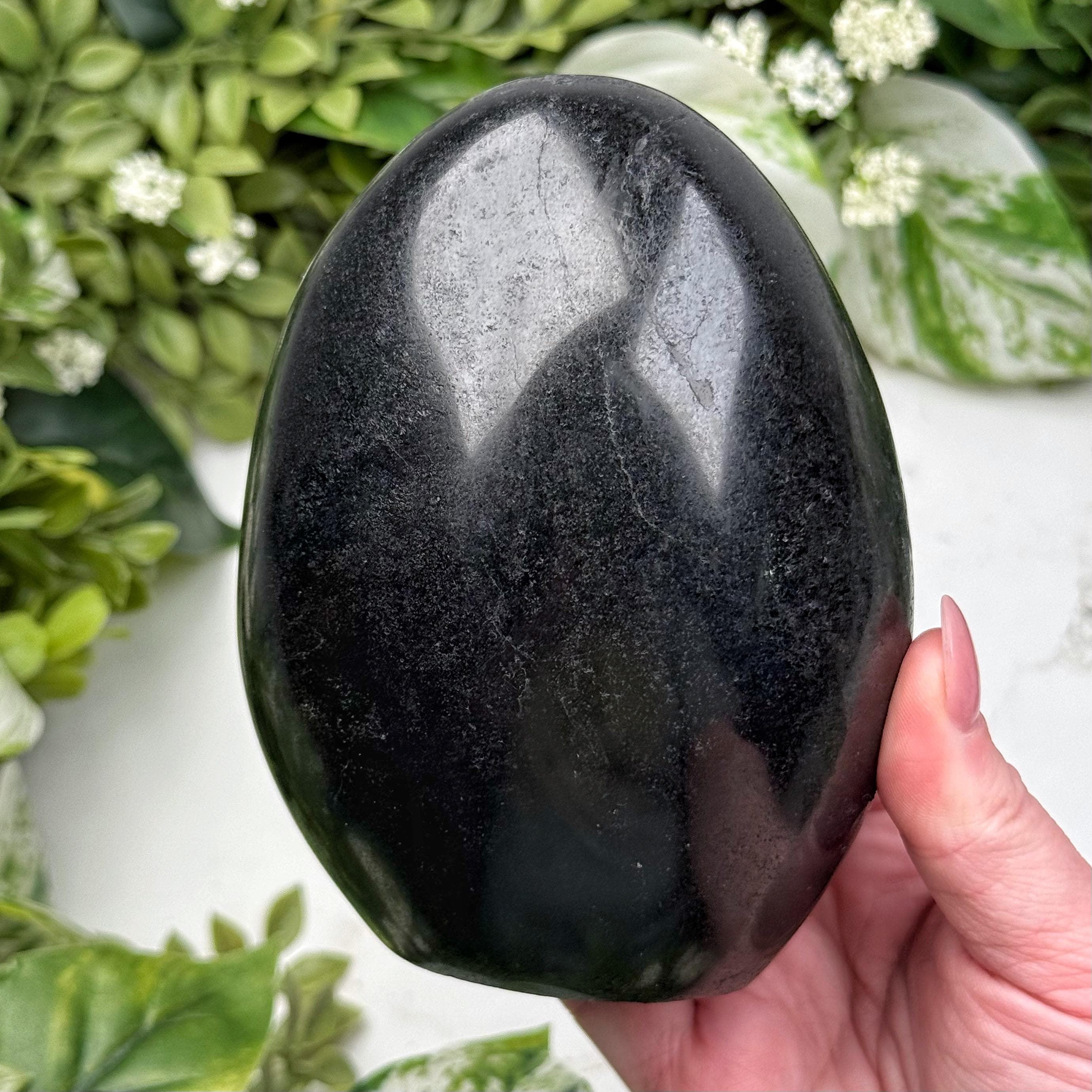 Black Tourmaline Freeform | 1048 | - #14 (polished Crystal Chunk, Root Chakra, Healing Stone, Grounding) Black Tourmaline Freeform | 1048 | - #14 (polished Crystal Chunk, Root Chakra, Healing Stone, Grounding)