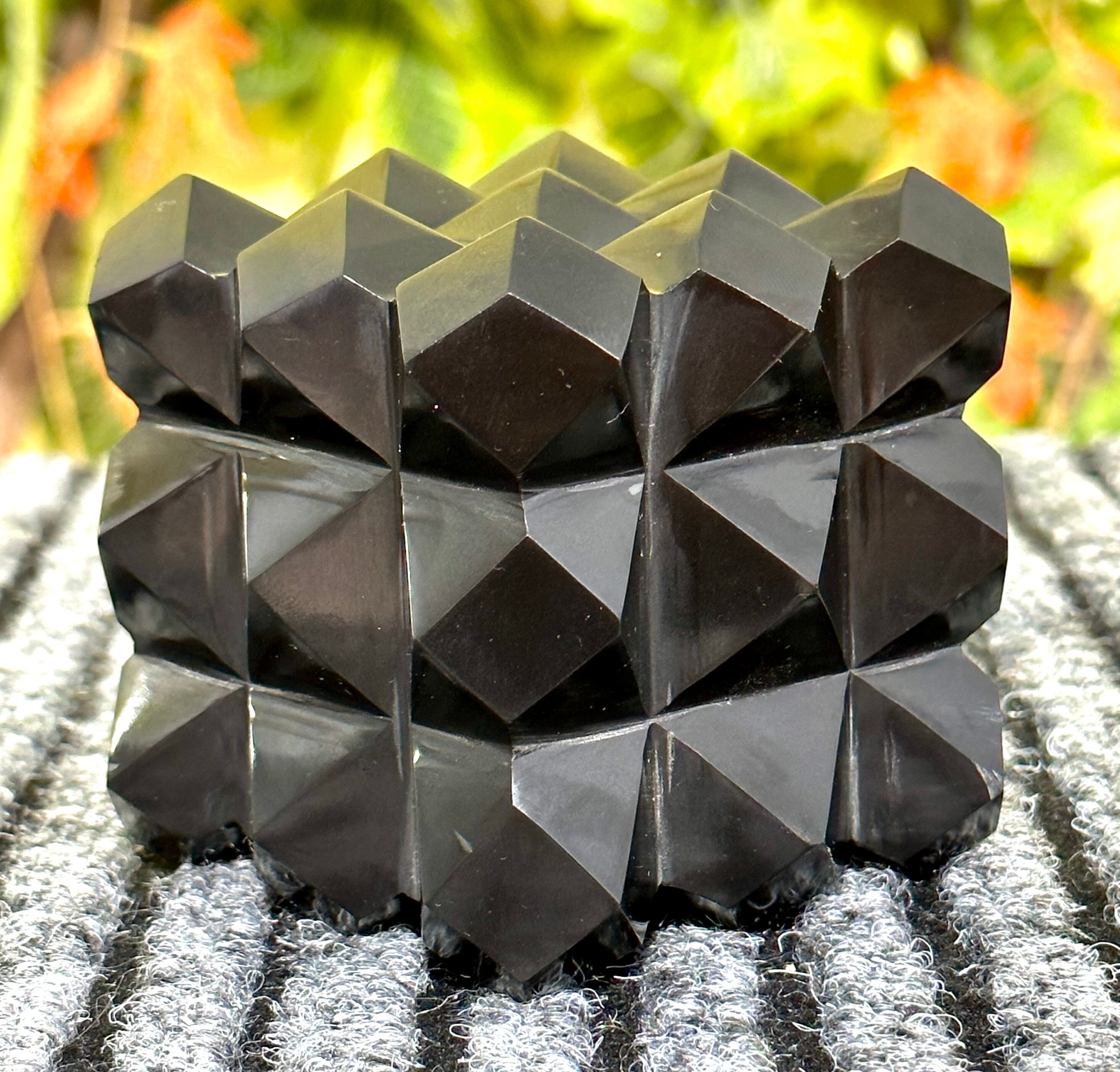 Large 85mm Black Tourmaline Cube Chakra Healing Meditation Power Stone Large 85mm Black Tourmaline Cube Chakra Healing Meditation Power Stone