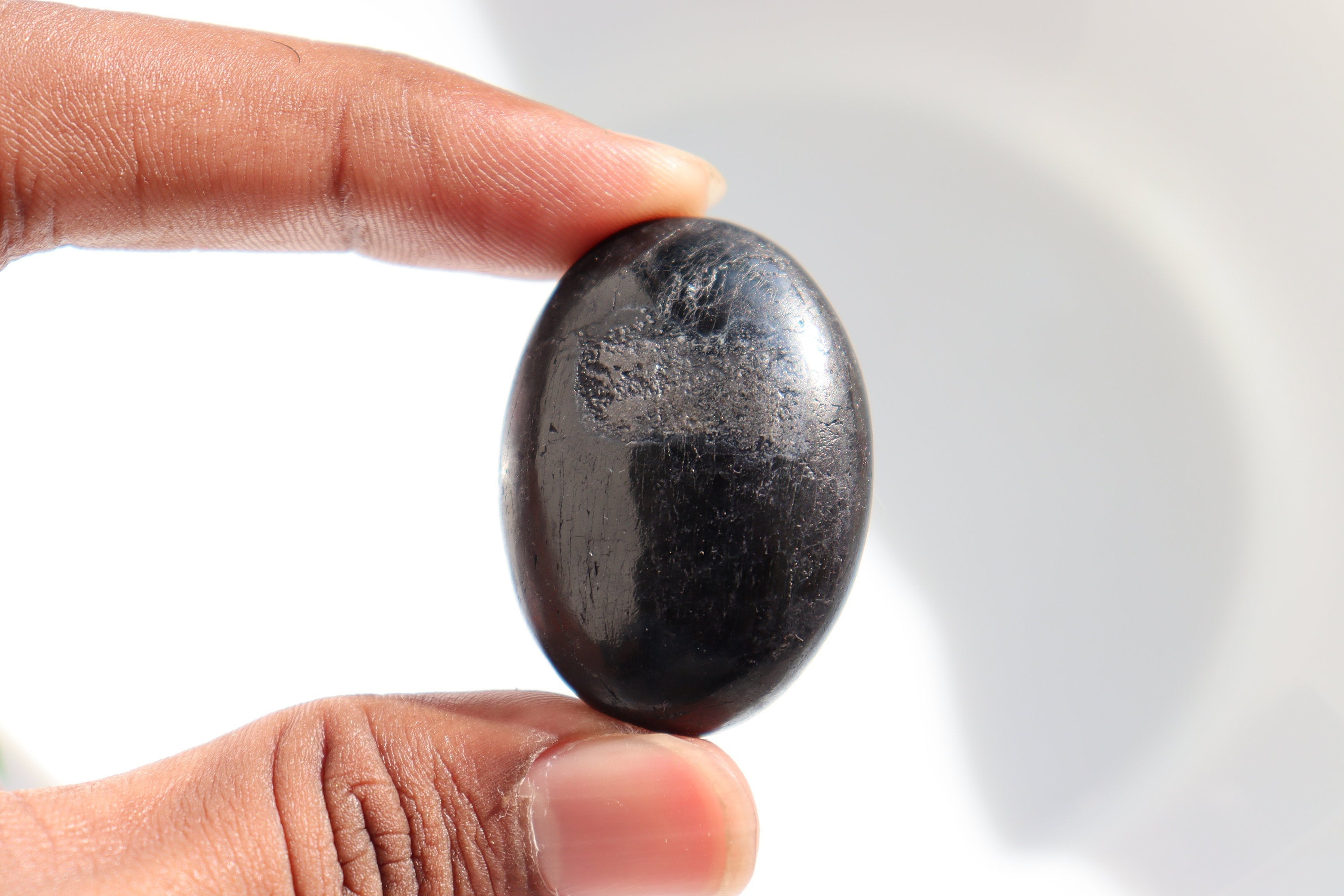 Black Tourmaline Palm Stone, Black Tourmaline Crystal, Black Tourmaline Palmstone, Protection Crystal, Healing Stone, Christmas Gift Black Tourmaline Palm Stone, Black Tourmaline Crystal, Black Tourmaline Palmstone, Protection Crystal, Healing Stone, Christmas Gift