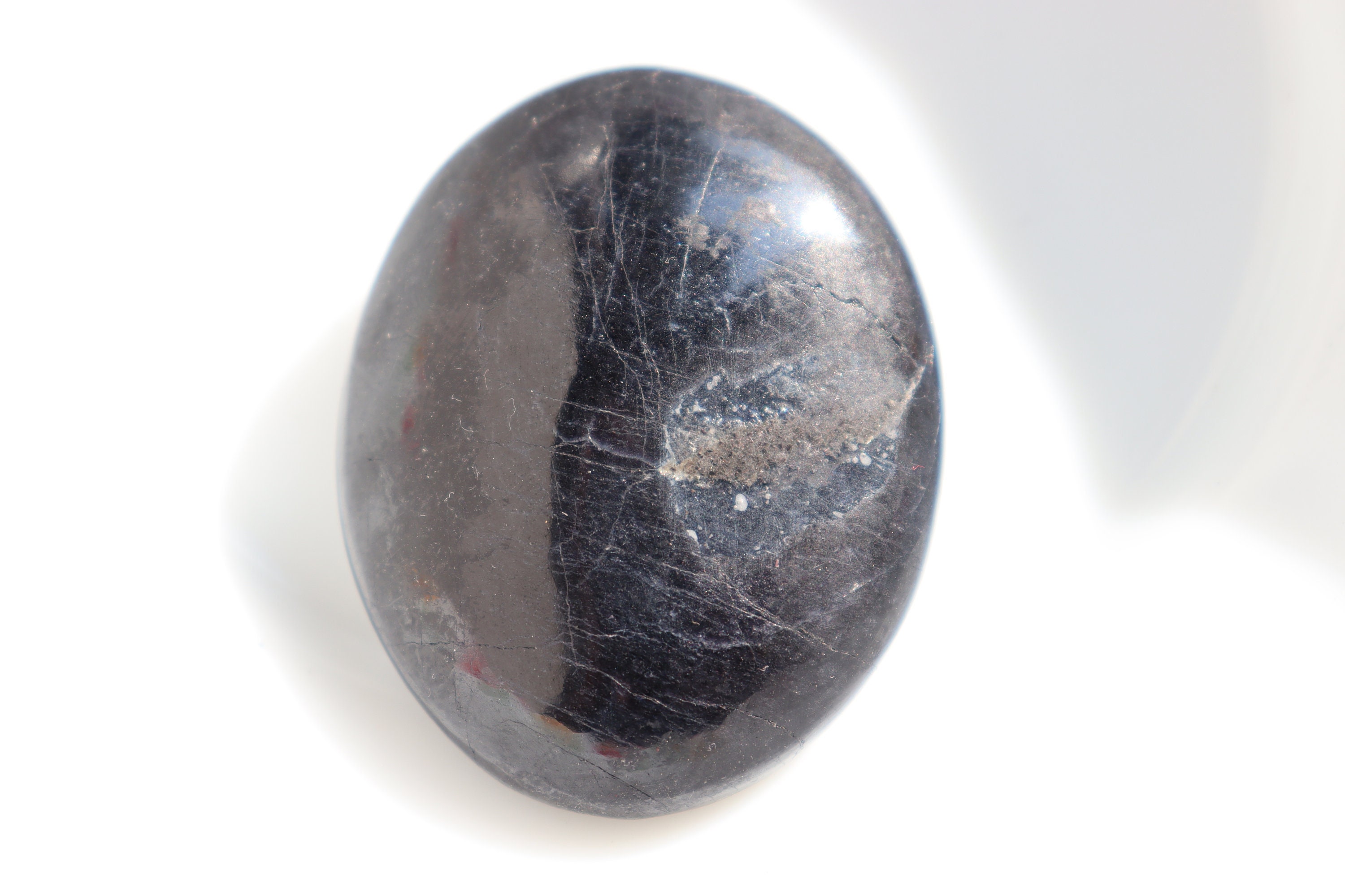 Black Tourmaline Palm Stone, Black Tourmaline Crystal, Black Tourmaline Palmstone, Protection Crystal, Healing Stone, Christmas Gift