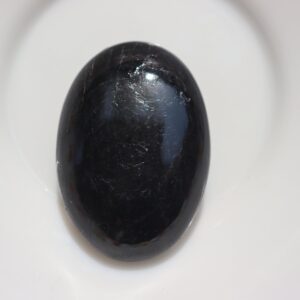 Black Tourmaline Palmstome Stone, Black Tourmaline Crystal, Black Tourmaline Palmstone, Protection Crystal, Christmas Gift