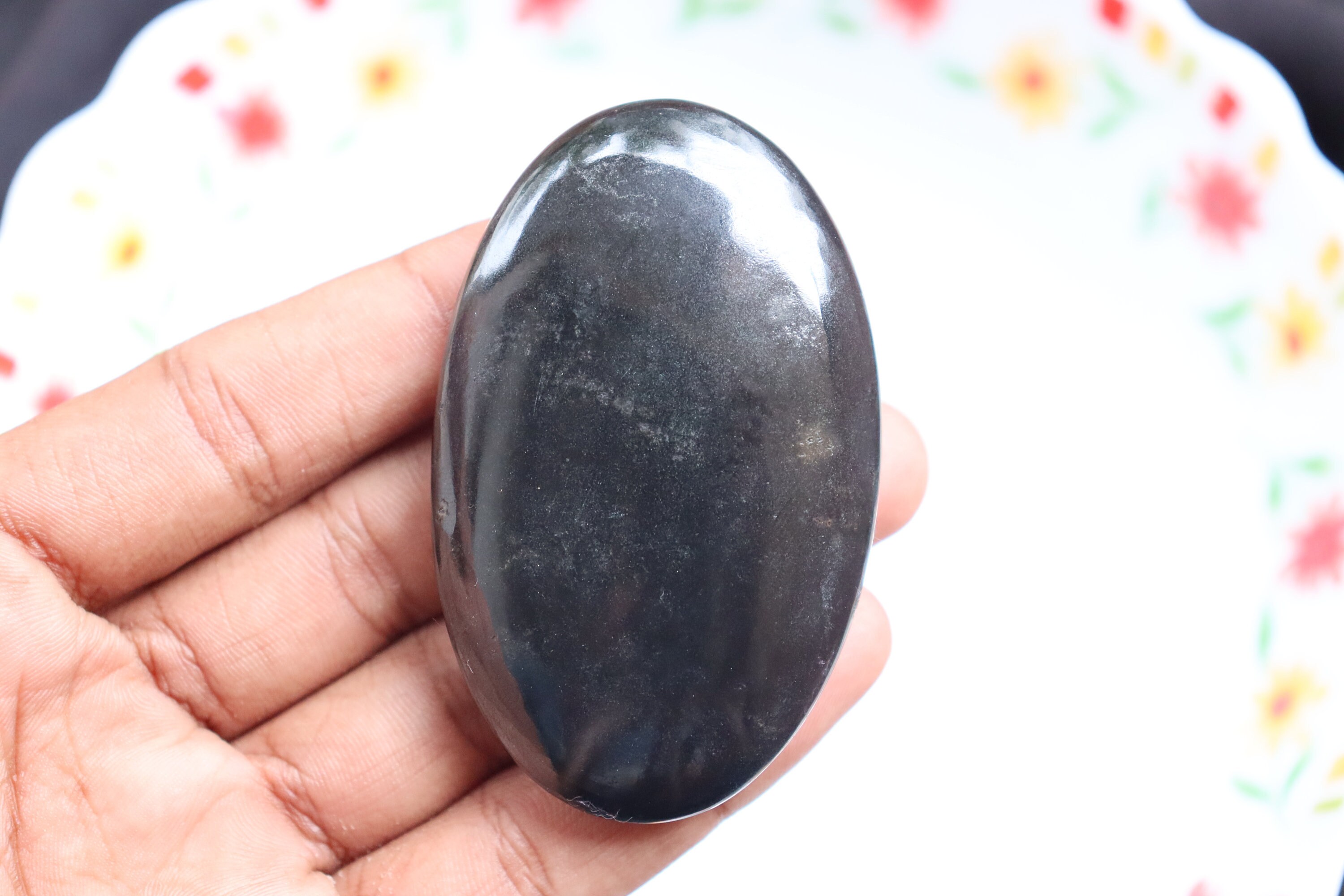 Black Tourmaline Palmstome Stone, Black Tourmaline Crystal, Black Tourmaline Palmstone, Protection Crystal, Healing Stone, Christmas Gift Black Tourmaline Palmstome Stone, Black Tourmaline Crystal, Black Tourmaline Palmstone, Protection Crystal, Healing Stone, Christmas Gift