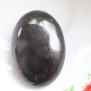 Black Tourmaline Palmstome Stone, Black Tourmaline Crystal, Black Tourmaline Palmstone, Protection Crystal, Healing Stone, Christmas Gift