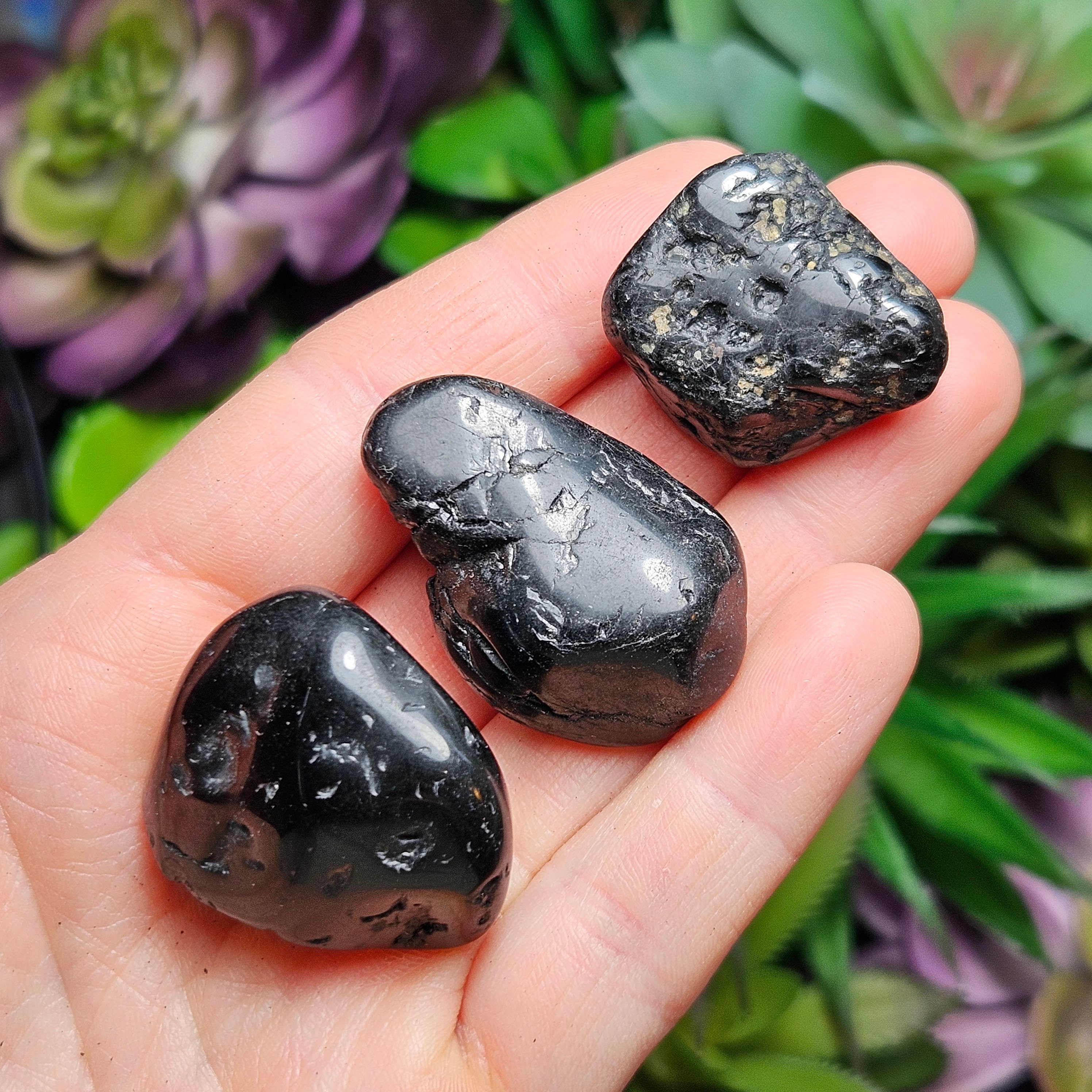 Tumbled Black Tourmaline Crystal, Tourmaline Specimen