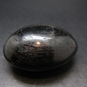 Fine Black Tourmaline Tumbled Stone From Namibia - 2.3"