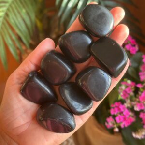 Tumbled Black Tourmaline, Black Tourmalin Tumble, Black Tourmaline Chunk, Schorl, Schorl Chunk