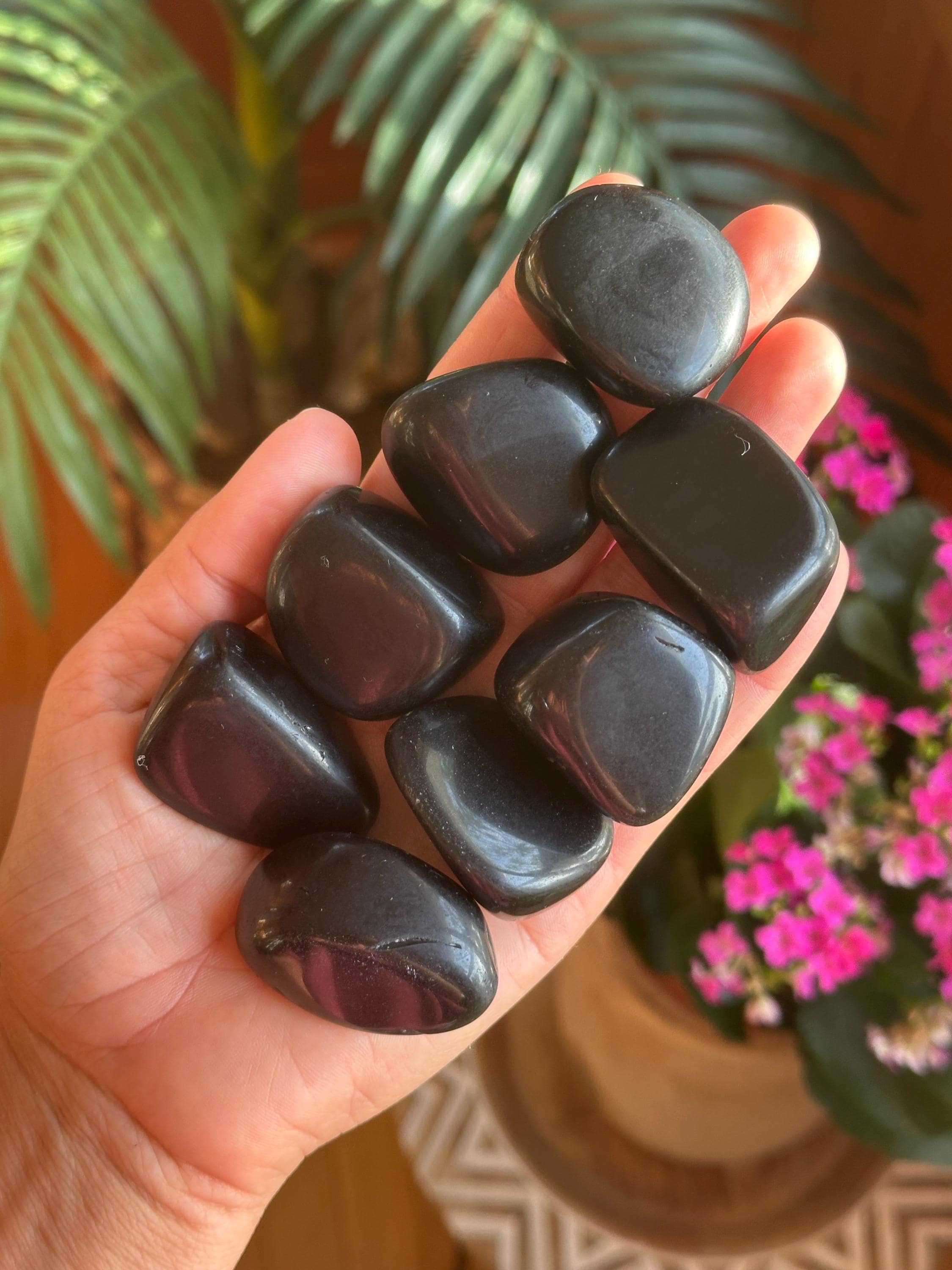 Tumbled Black Tourmaline, Black Tourmalin Tumble, Black Tourmaline Chunk, Schorl, Schorl Chunk