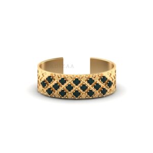 Bloodstone Diagonal Checkers Heavy Cuff Bracelets, V Prong Square Bezel Bangle, 18k Gold Filled Everyday Bangle, Handmade Bangle For Mom