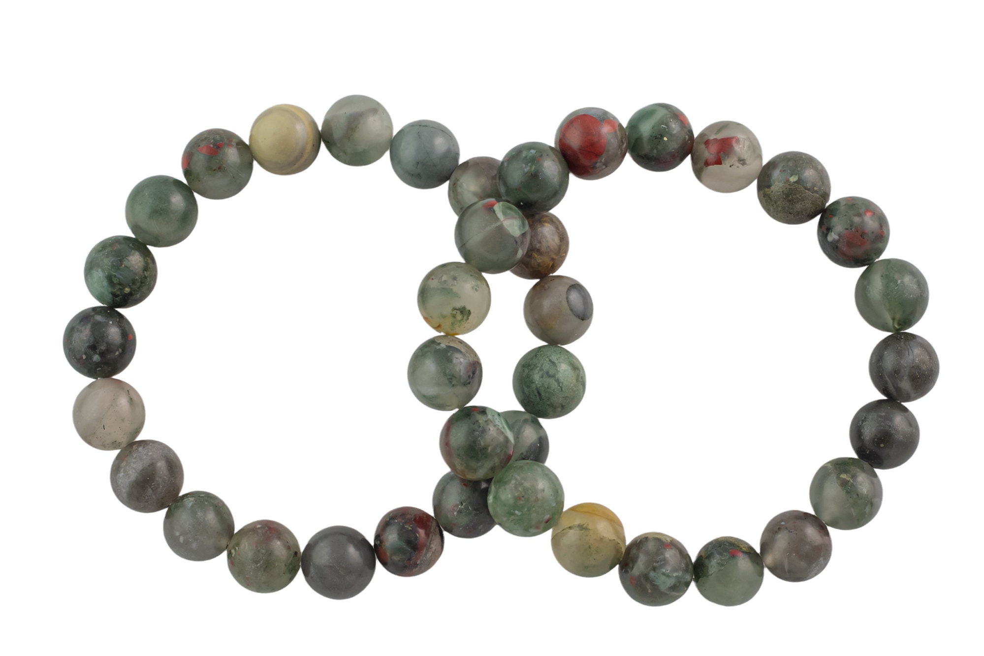Natural Bloodstone - Bracelet Smooth Round Size 10mm And 12mm- Handmade In Usa- Approx. 7-7.5" Bracelet Crystal Bracelet- Lgs Natural Bloodstone - Bracelet Smooth Round Size 10mm And 12mm- Handmade In Usa- Approx. 7-7.5" Bracelet Crystal Bracelet- Lgs