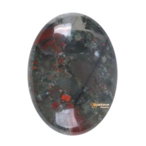 30mm African bloodstone oval flatback cab cabochon