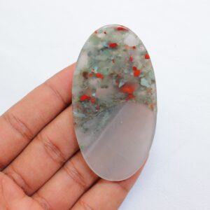 Big Size Aa+ African Bloodstone Cabochon, Natural African Blood Stone Cab, Bloodstone For Jewelry Supply, Bloodstone Gemstone, Bloodstone