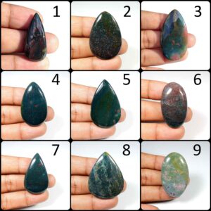 Green Red Bloodstone. Massive~ Natural Bloodstone Cabochon. Bloodstone Gemstone. Wholesale Bloodstone For Pendant. Variation Bom-c