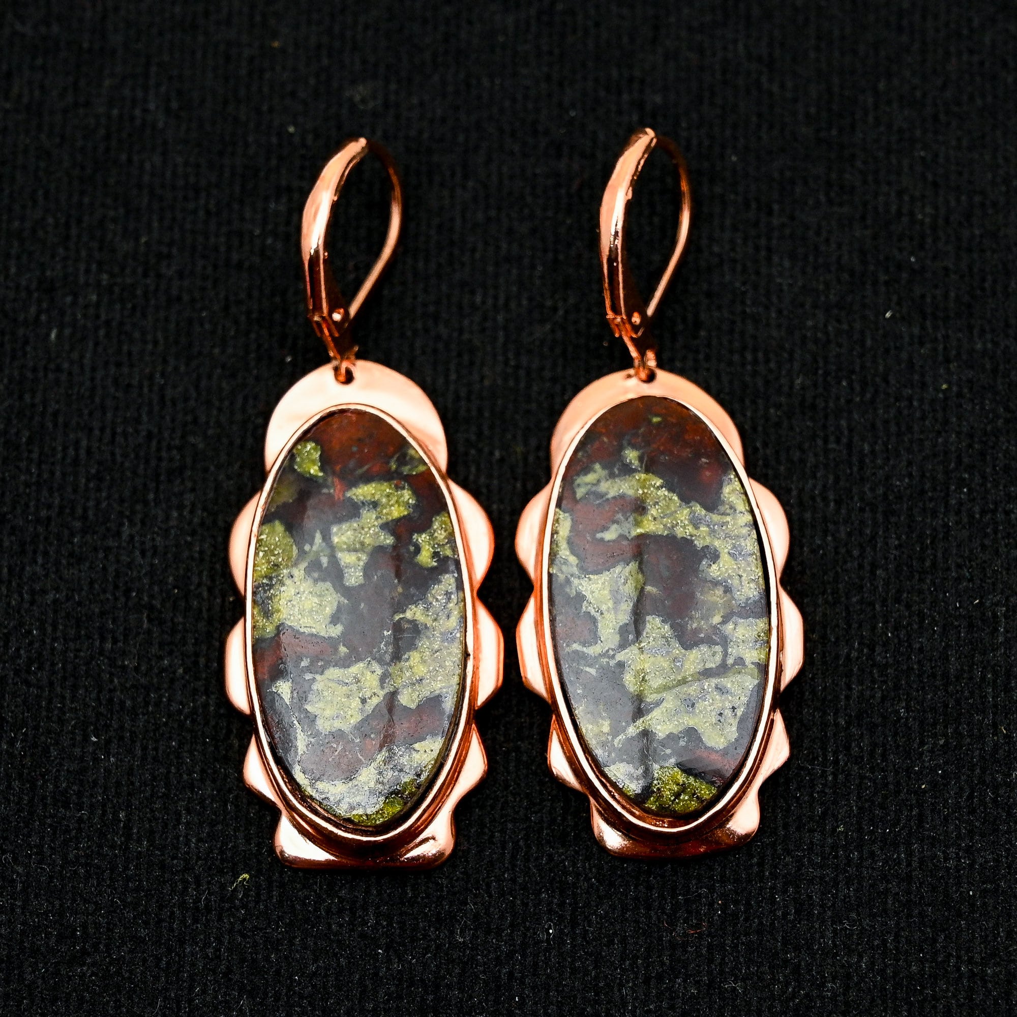 Dragon Bloodstone Earrings, Natural Dragon Blood Jasper Gemstone Earrings, Lever Back Earrings, Handmade Jewelry, Real Bloodstone Jewelry Dragon Bloodstone Earrings, Natural Dragon Blood Jasper Gemstone Earrings, Lever Back Earrings, Handmade Jewelry, Real Bloodstone Jewelry
