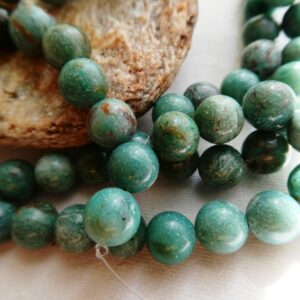 Australian Bloodstone Round 8mm Beads- 6in Strand Gemstone -necklace Jewelry Making-craft Beads Australian Bloodstone Round 8mm Beads- 6in Strand Gemstone -necklace Jewelry Making-craft Beads