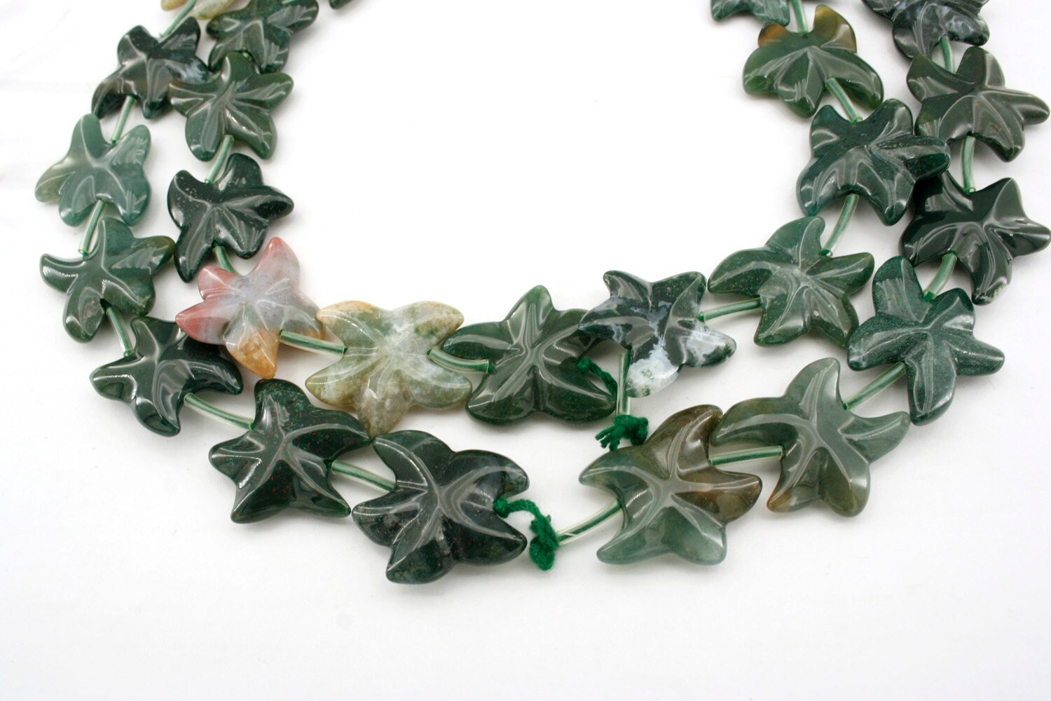 Blood Stone Starfish Shape Beads 20.5-23.5mm (etb01303) Unique Jewelry/vintage Jewelry/gemstone Necklace