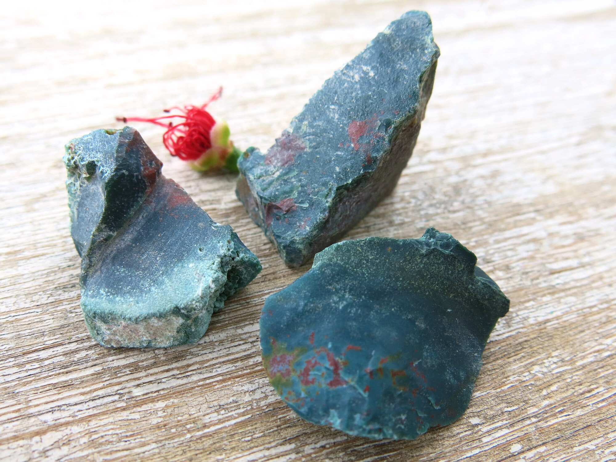 Bloodstone Raw Crystal