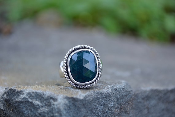 Bloodstone Ring,size 8,bloodstone, Bloodstone Womens Ring, Sterling Silver Bloodstone Ring, Bloodstone Jewelry, Bloodstone Jewelry Ring