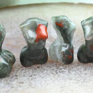 2 Inch African Bloodstone Goddess Model Decor,reiki Healing Decor,hand Carving Healing Decor,model Home Decor,model Gemstone Decor,for Gift