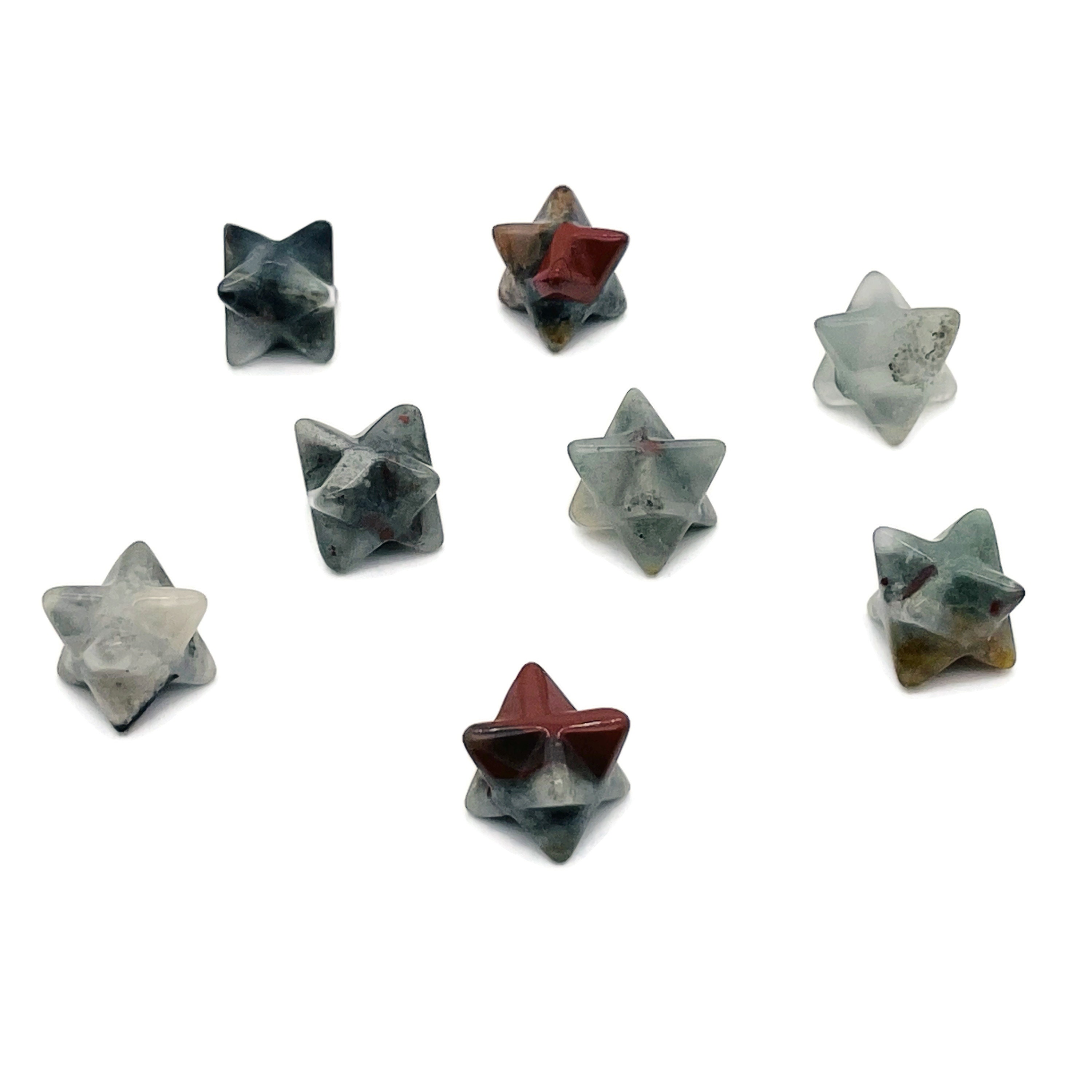 African Bloodstone Merkaba Star Crystal Carving – Christmas Gift - Mini Merkaba Star Figurines - Crystal Reiki Healing - Me1025 African Bloodstone Merkaba Star Crystal Carving – Christmas Gift - Mini Merkaba Star Figurines - Crystal Reiki Healing - Me1025