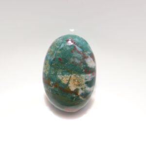 Cute Bloodstone Mini Palm Stone , African Blood Stone Palm Stone , Bloodstone Stress Stone , African Bloodstone Palm Stone, Healing Stone
