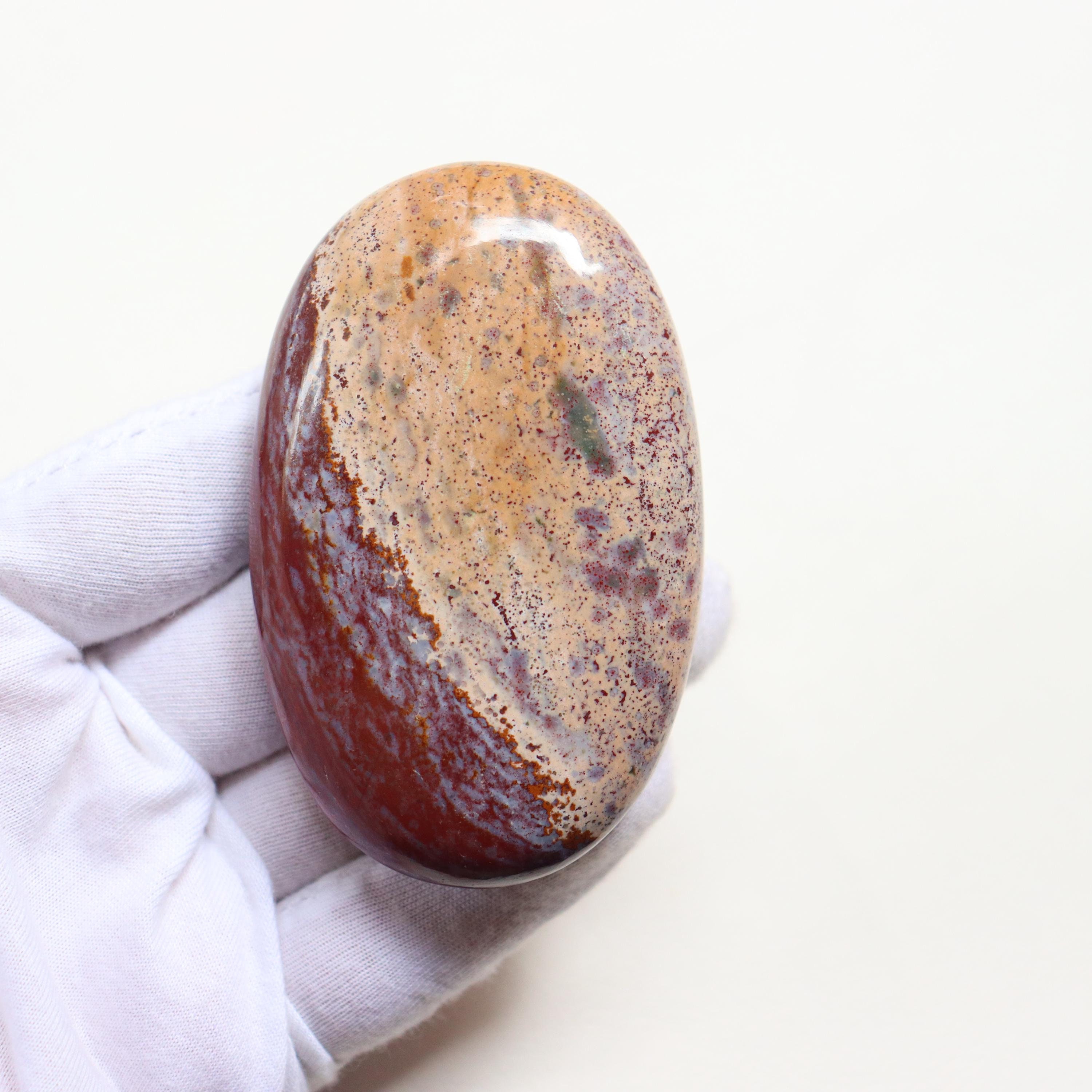 High Quality Bloodstone Palmstone, Natural Designer Indian Blood Stone, Grounding Protection, Meditation Reiki Healing, Pocket Palm Stone High Quality Bloodstone Palmstone, Natural Designer Indian Blood Stone, Grounding Protection, Meditation Reiki Healing, Pocket Palm Stone