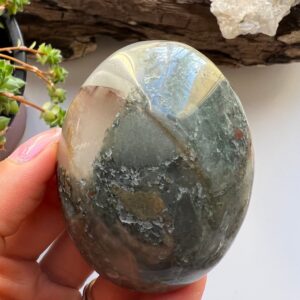 Bloodstone Palm Stone, Bloodstone