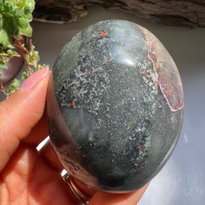 Bloodstone Palm Stone, Bloodstone