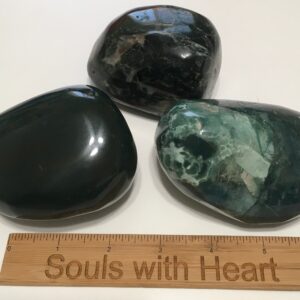 Bloodstone Palm Stone: Healing Crystal, Courage & Calm