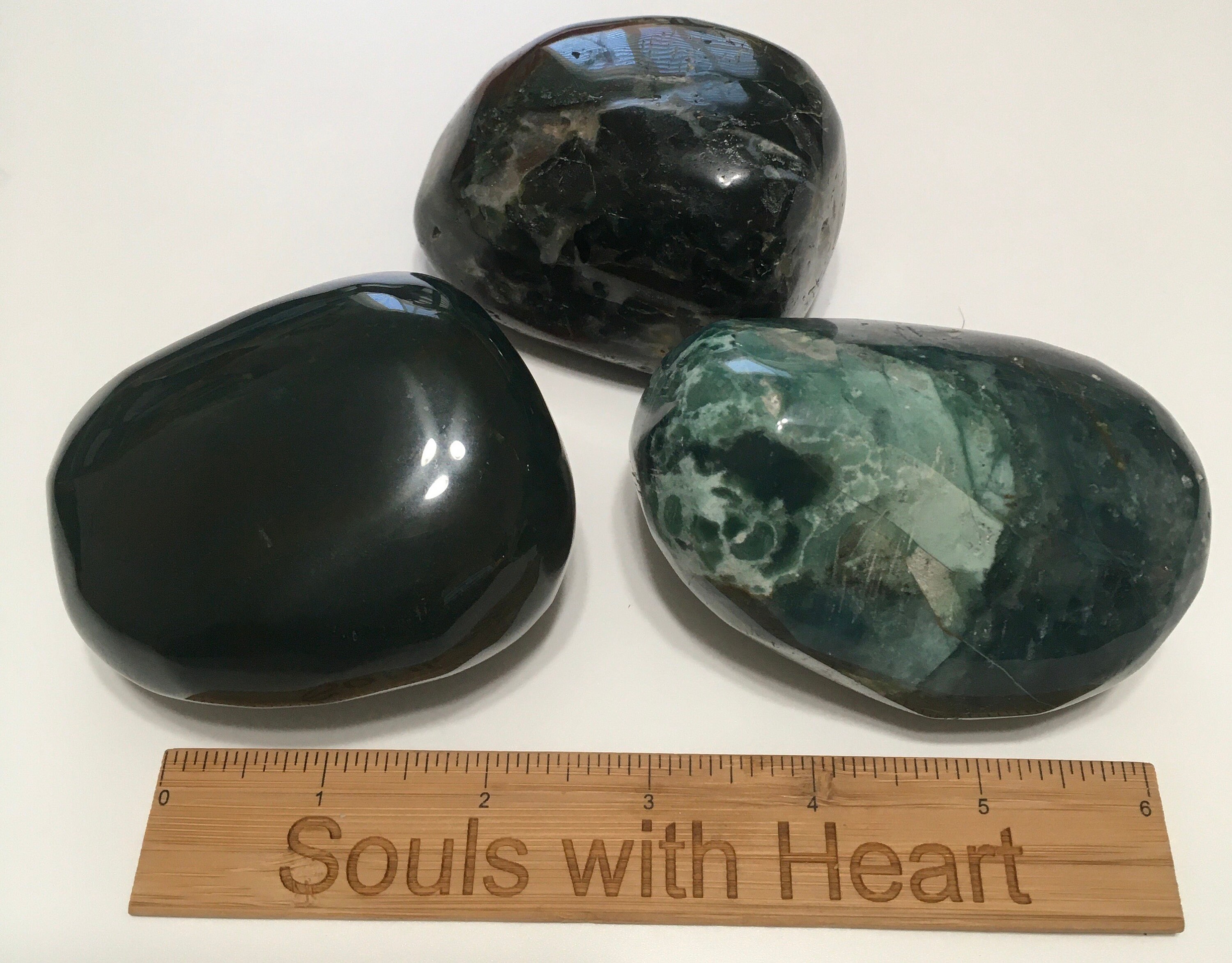 Bloodstone Palm Stone: Healing Crystal, Courage & Calm