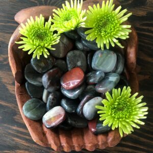 Bloodstone Pocket Stone, Bloodstone, Qty. 1 Coin