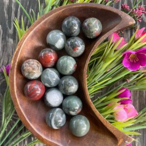 Bloodstone Sphere, Bloodstone, Qty. 1, Mini Sphere