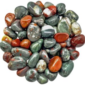 African Bloodstone Tumbled Stone #sk0457