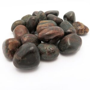 Blood Stone Tumbled Stone - 1/2 Lb Bag Polished Stones - (ts-142)