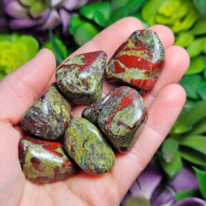 Tumbled Dragon Bloodstone Jasper