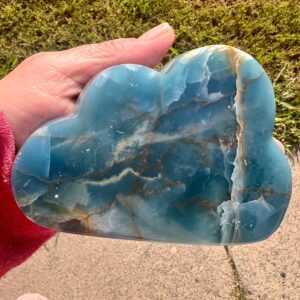 Aquatine Lemurian Blue Calcite Cloud