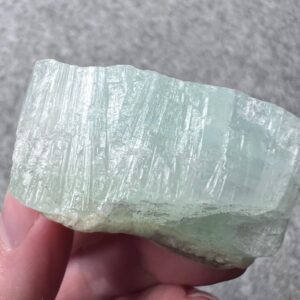 Raw Caribbean Calcite Specimen | Mint Blue Calcite Crystal