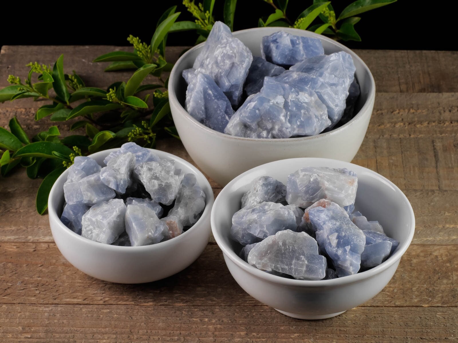 Raw Blue Calcite Crystal Cluster - Metaphysical, Raw Rocks And Minerals, Home Decor, E0435