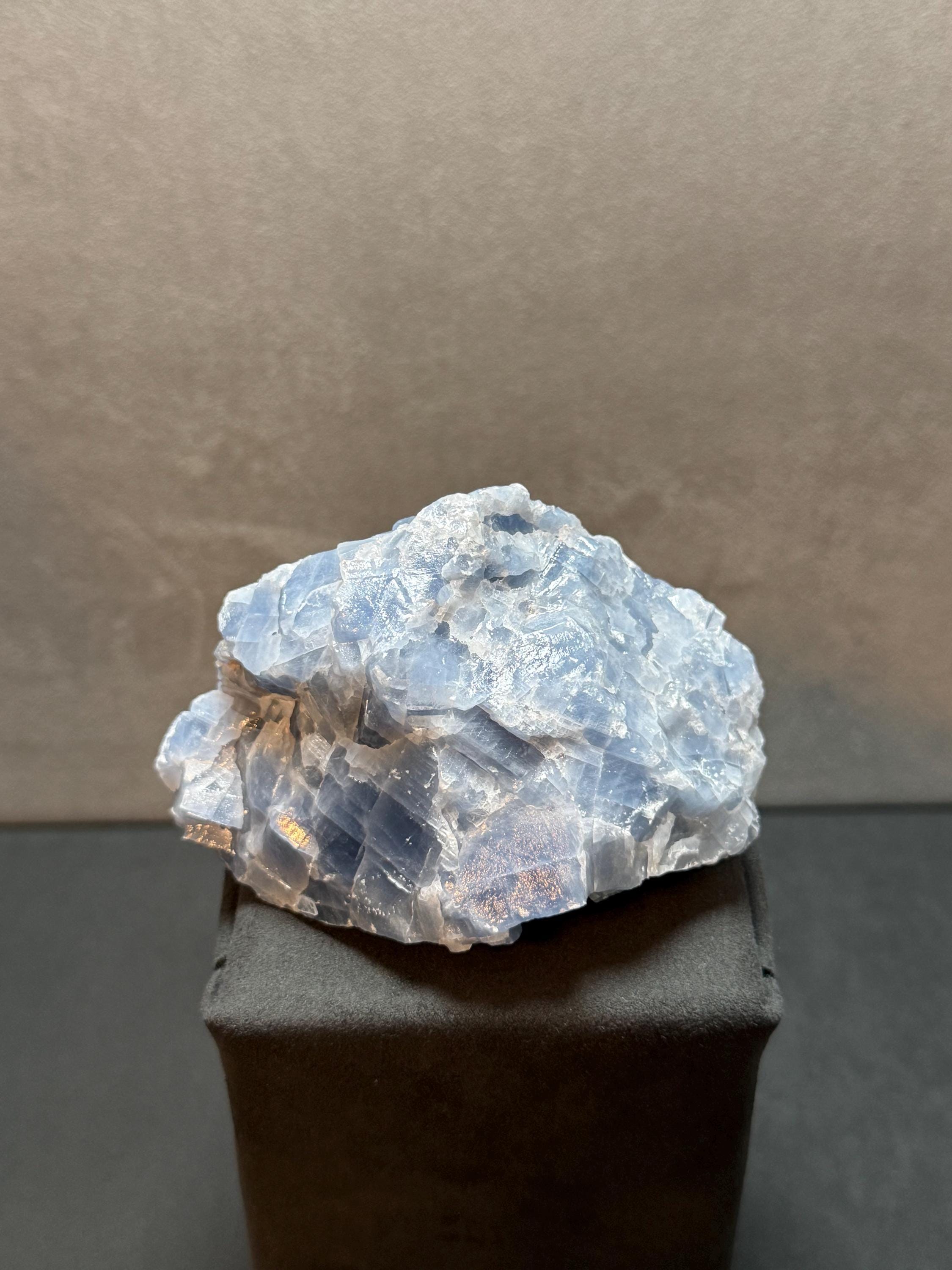 Blue Calcite Raw Specimen